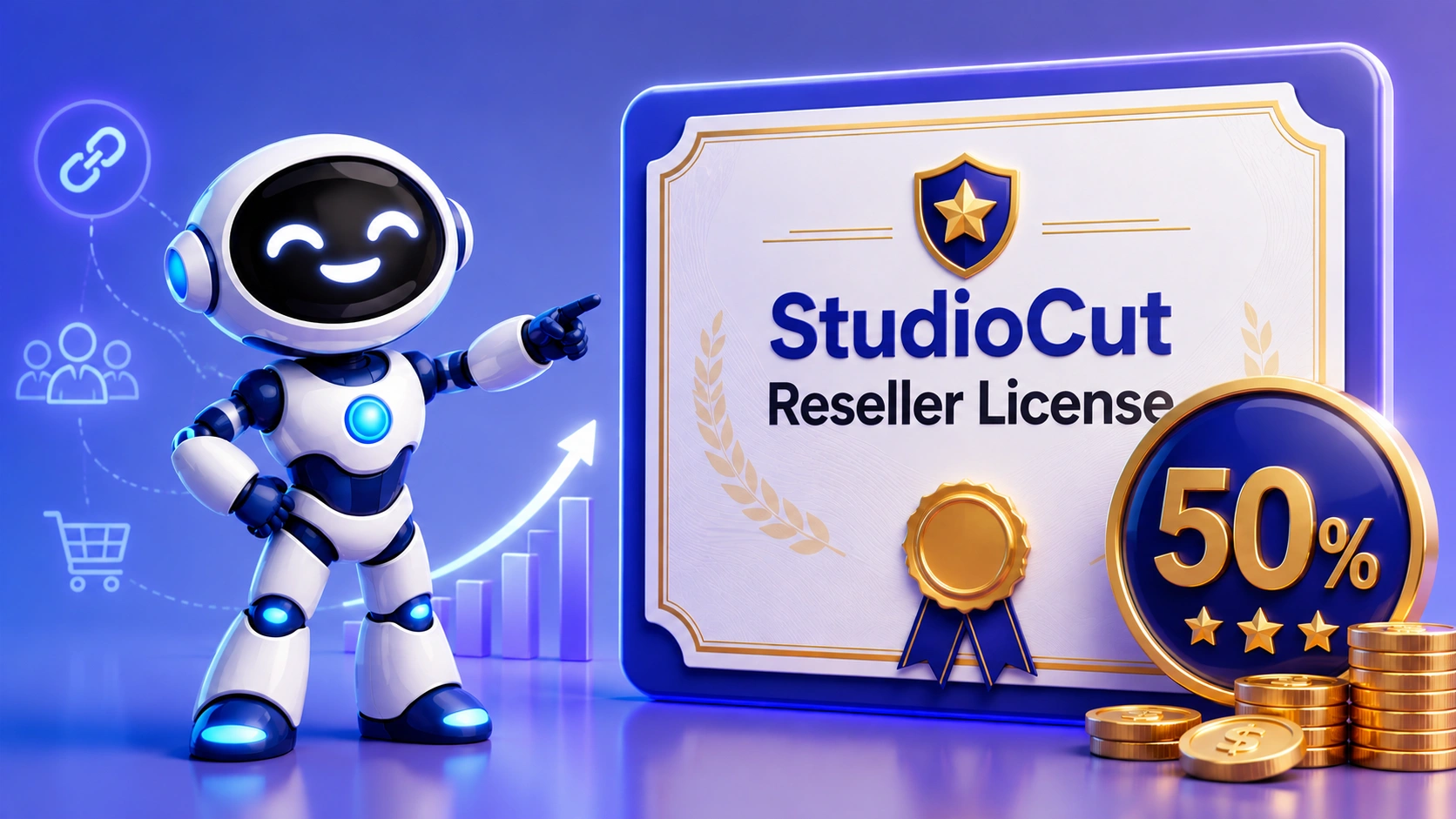 Your Official StudioCut Reseller License