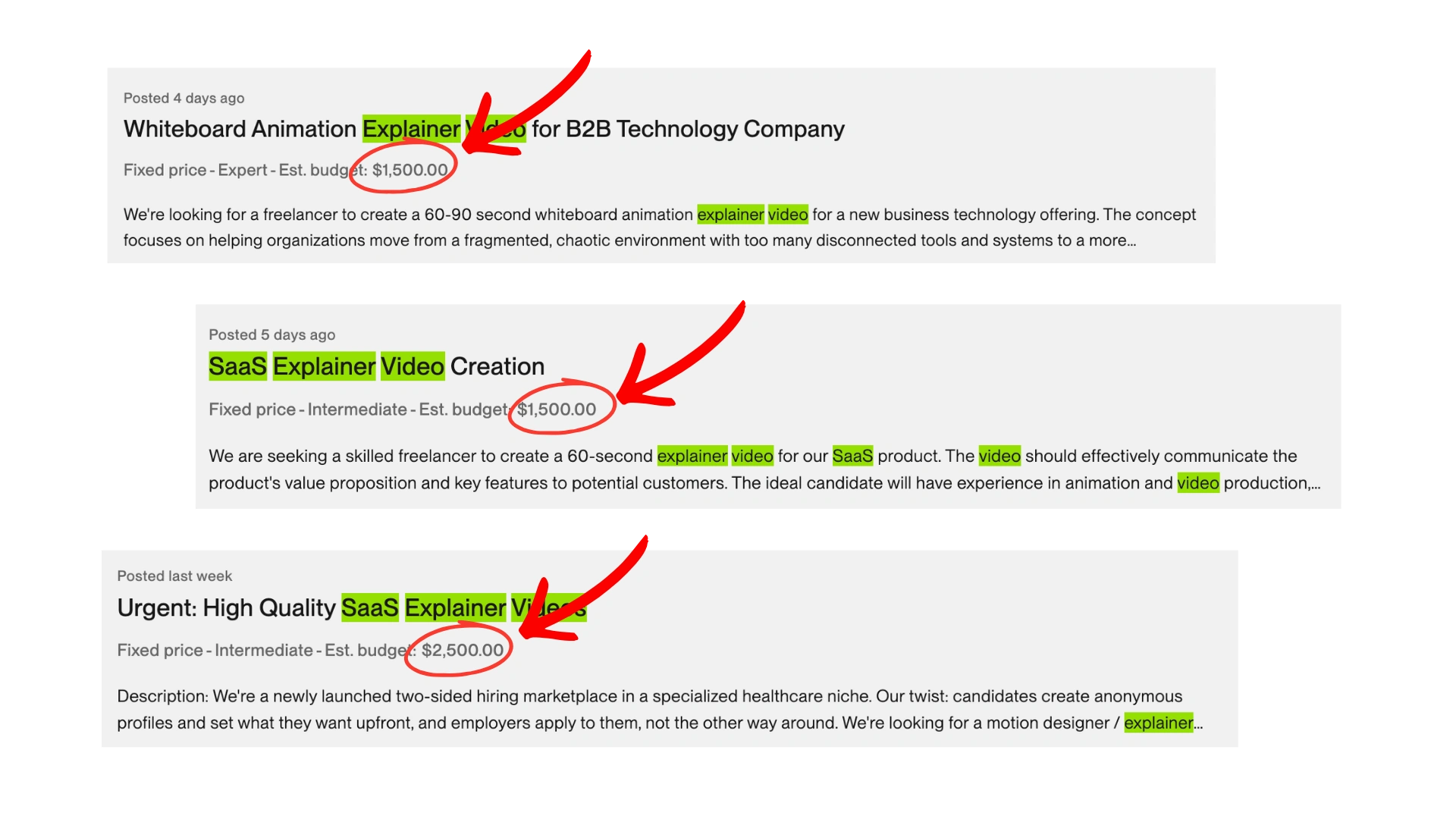 Upwork Client Review 1