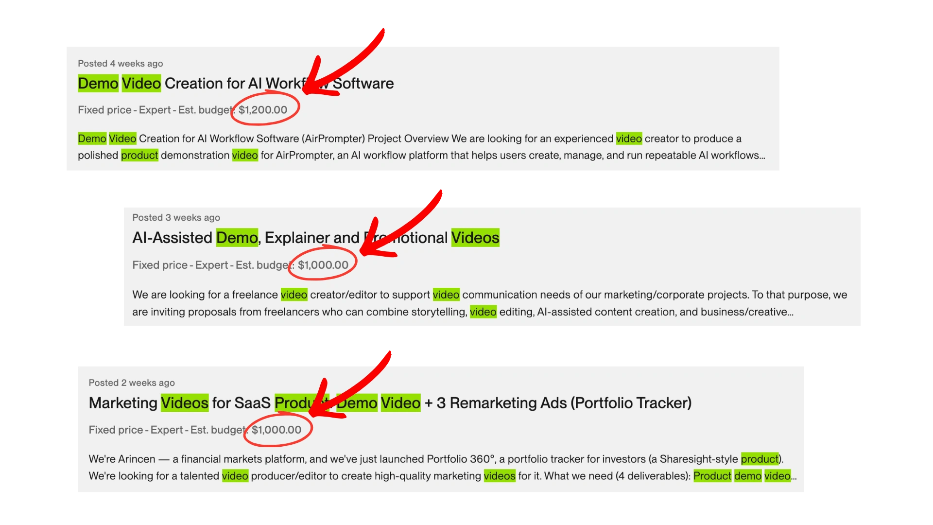 Upwork Client Review 3